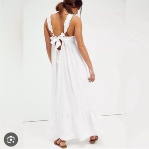 NWT Free People White Backless Dress